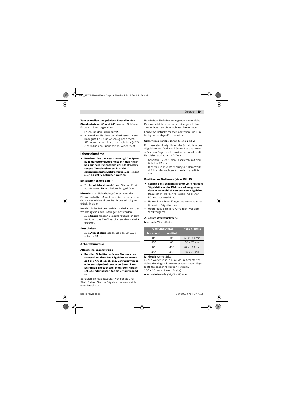 Bosch PCM 7 User Manual | Page 19 / 346