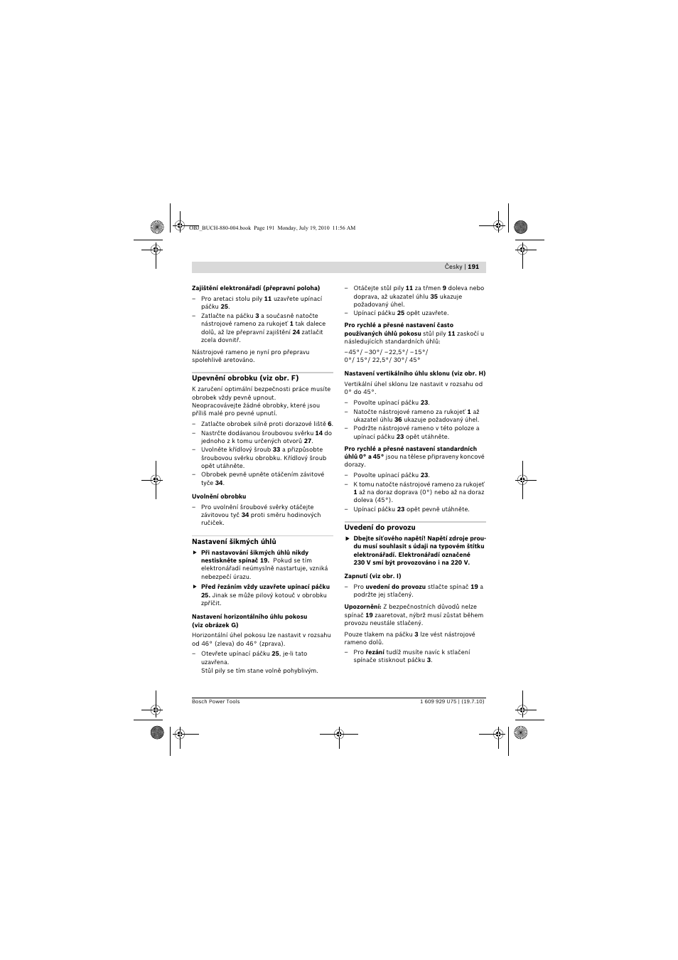 Bosch PCM 7 User Manual | Page 191 / 346