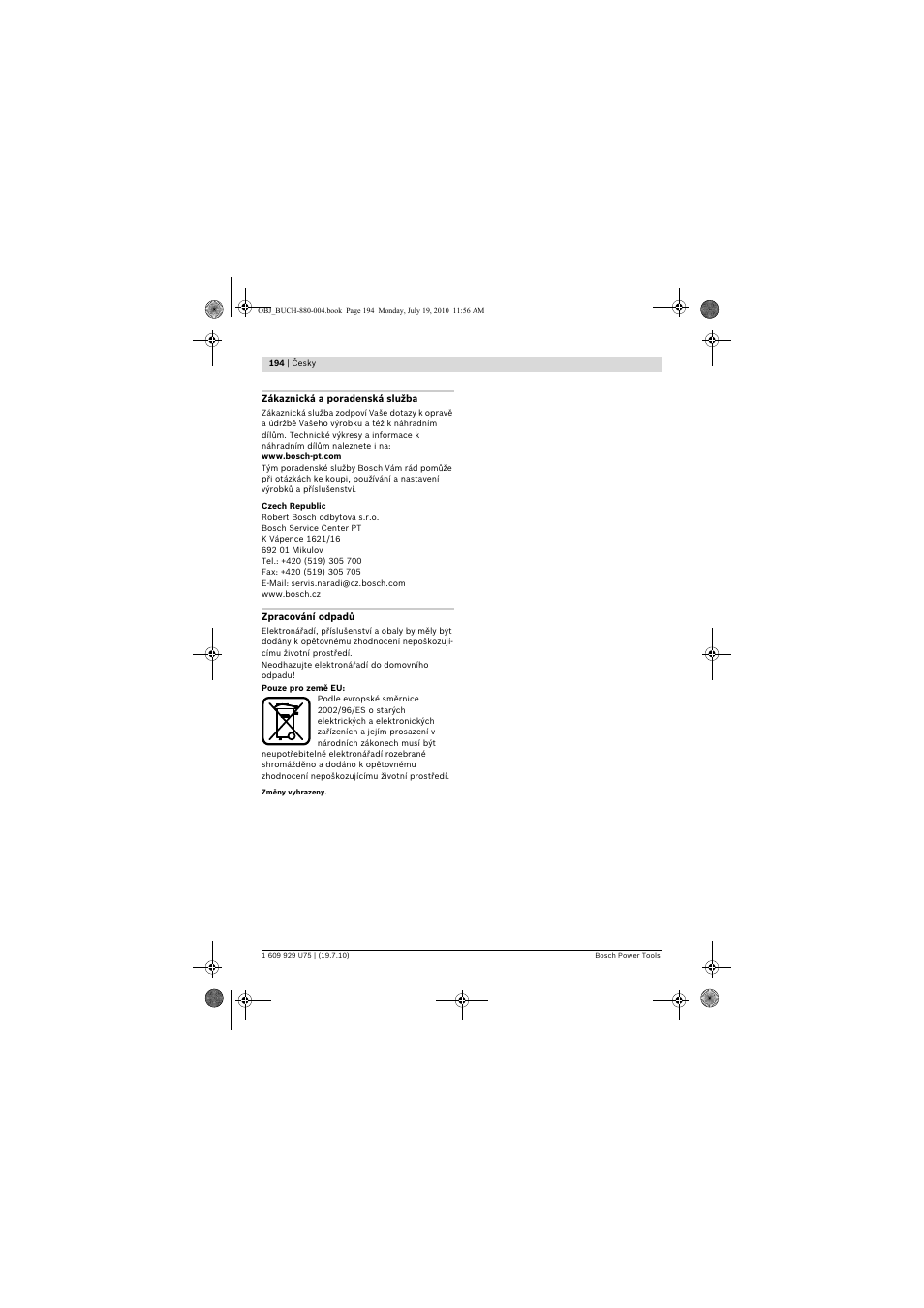 Bosch PCM 7 User Manual | Page 194 / 346