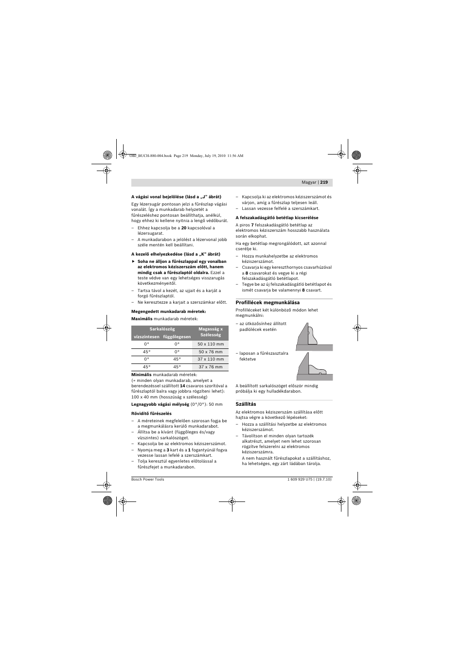 Bosch PCM 7 User Manual | Page 219 / 346