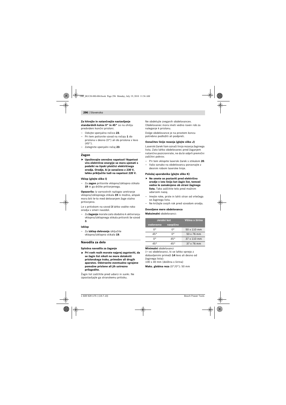 Bosch PCM 7 User Manual | Page 296 / 346