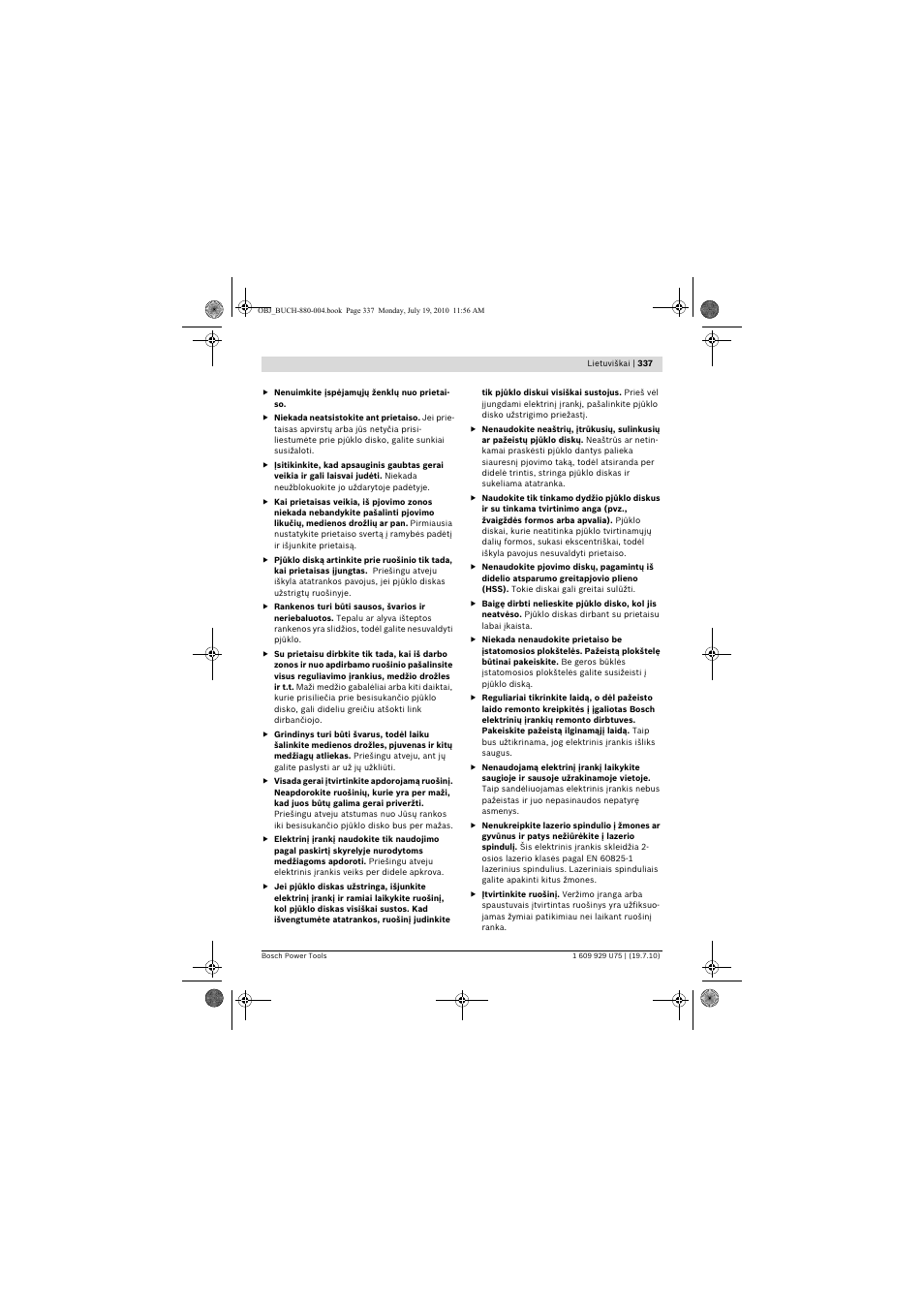 Bosch PCM 7 User Manual | Page 337 / 346