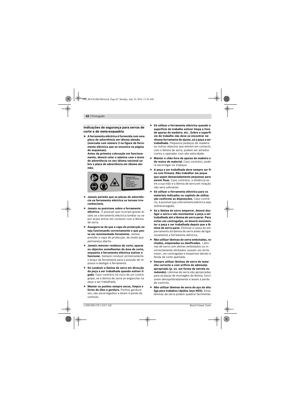 Bosch PCM 7 User Manual | Page 62 / 346