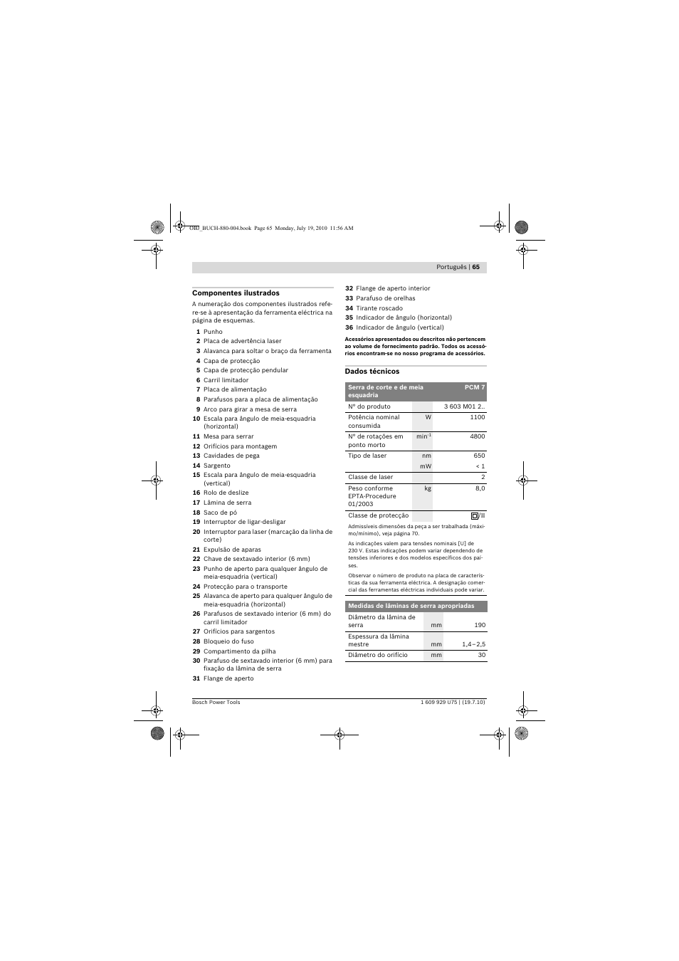 Bosch PCM 7 User Manual | Page 65 / 346