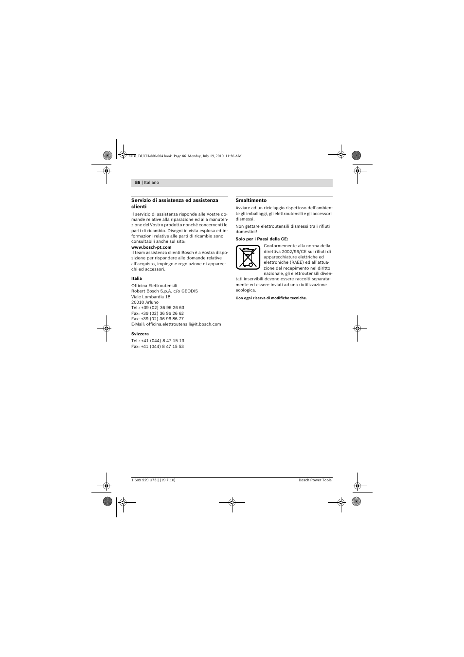 Bosch PCM 7 User Manual | Page 86 / 346