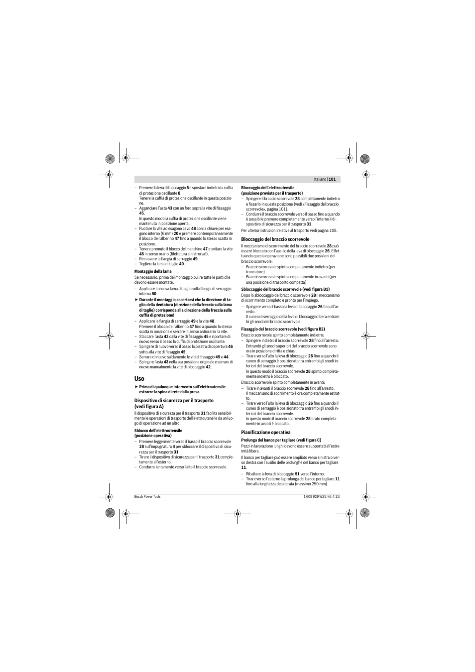 Bosch GCM 12 GDL Professional User Manual | Page 101 / 456