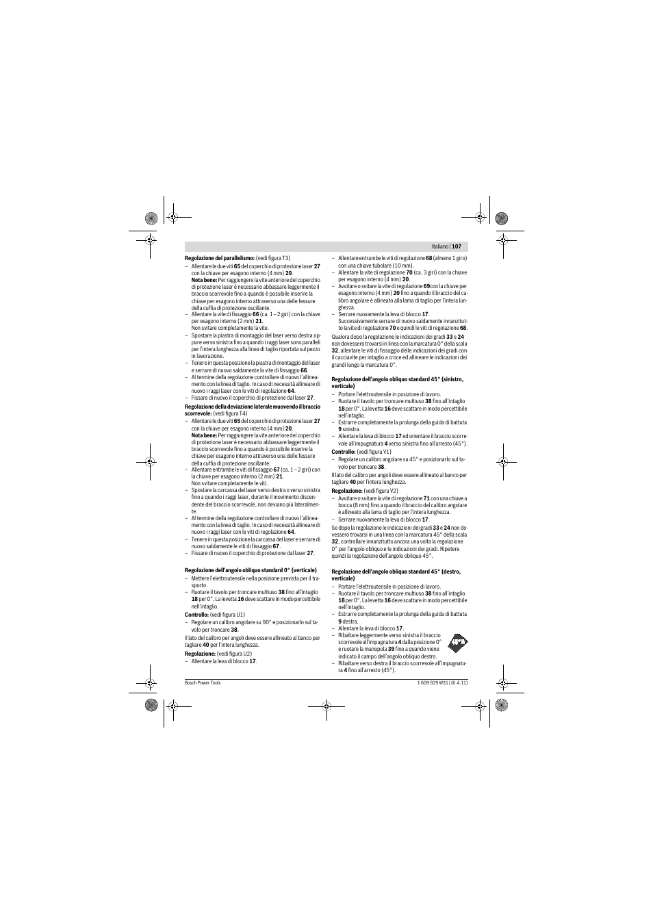 Bosch GCM 12 GDL Professional User Manual | Page 107 / 456