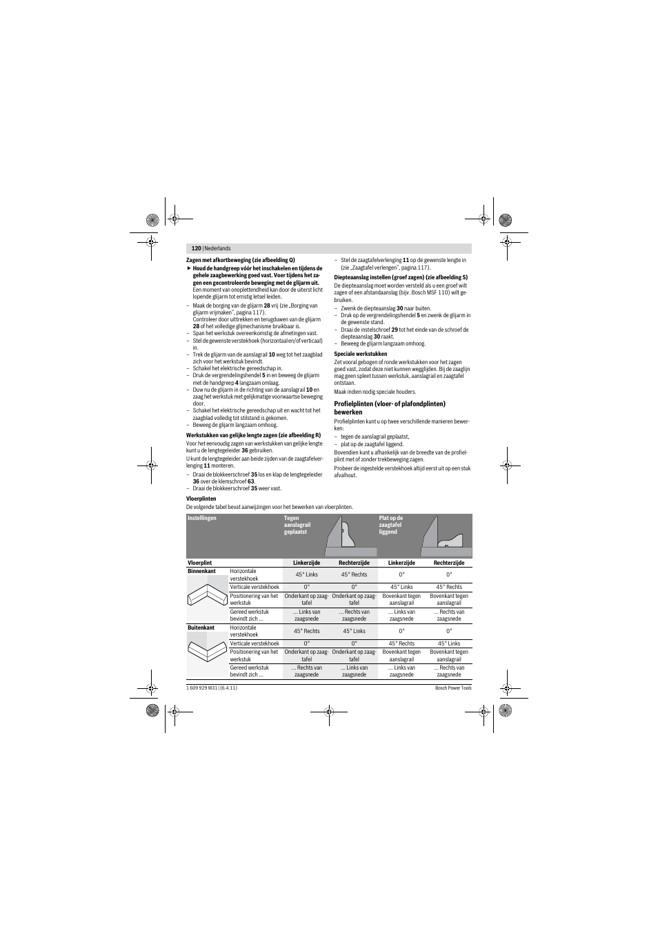 Bosch GCM 12 GDL Professional User Manual | Page 120 / 456