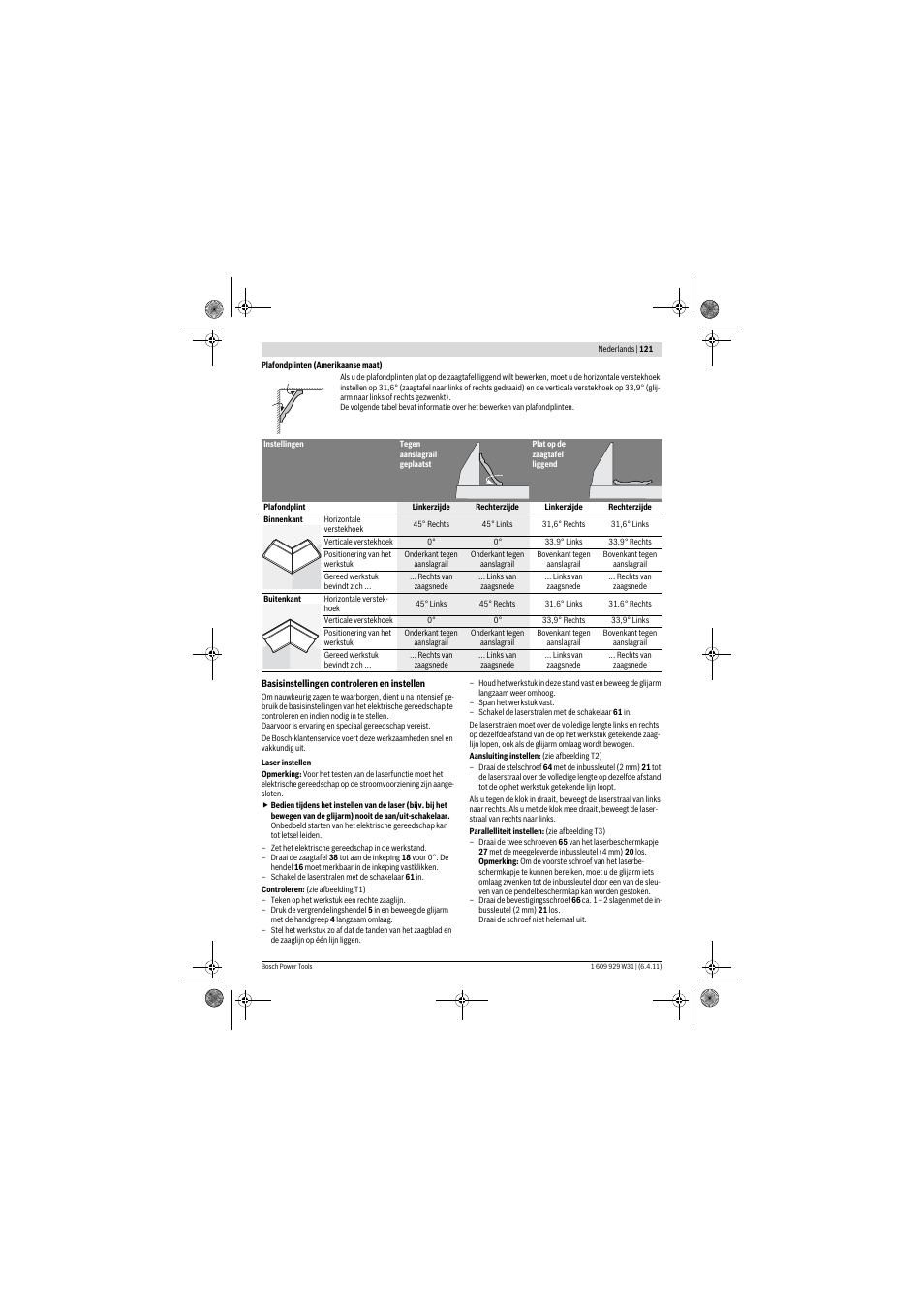 Bosch GCM 12 GDL Professional User Manual | Page 121 / 456