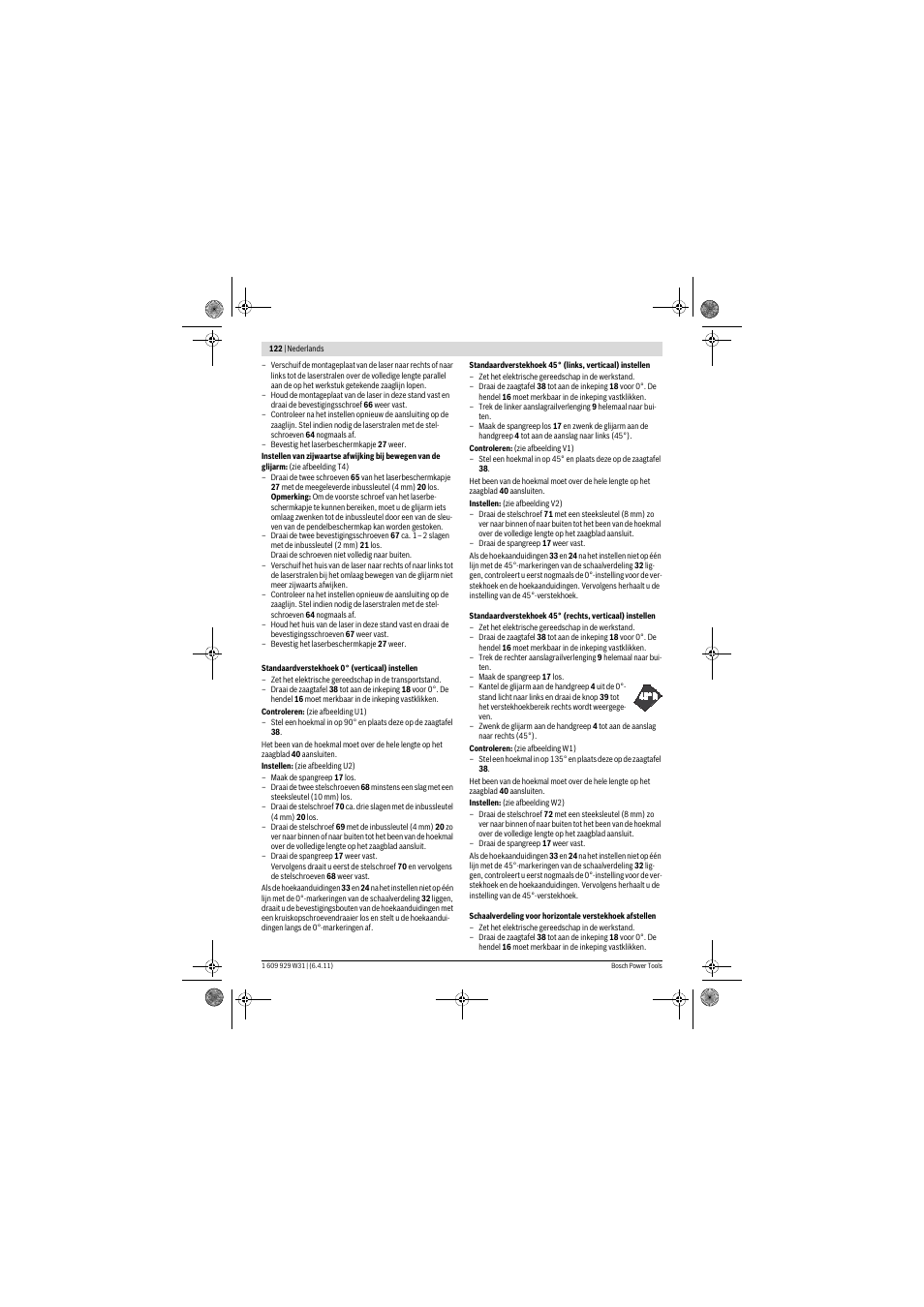 Bosch GCM 12 GDL Professional User Manual | Page 122 / 456