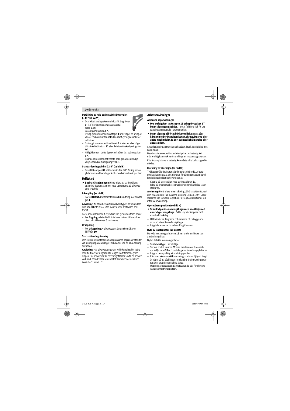 Bosch GCM 12 GDL Professional User Manual | Page 146 / 456