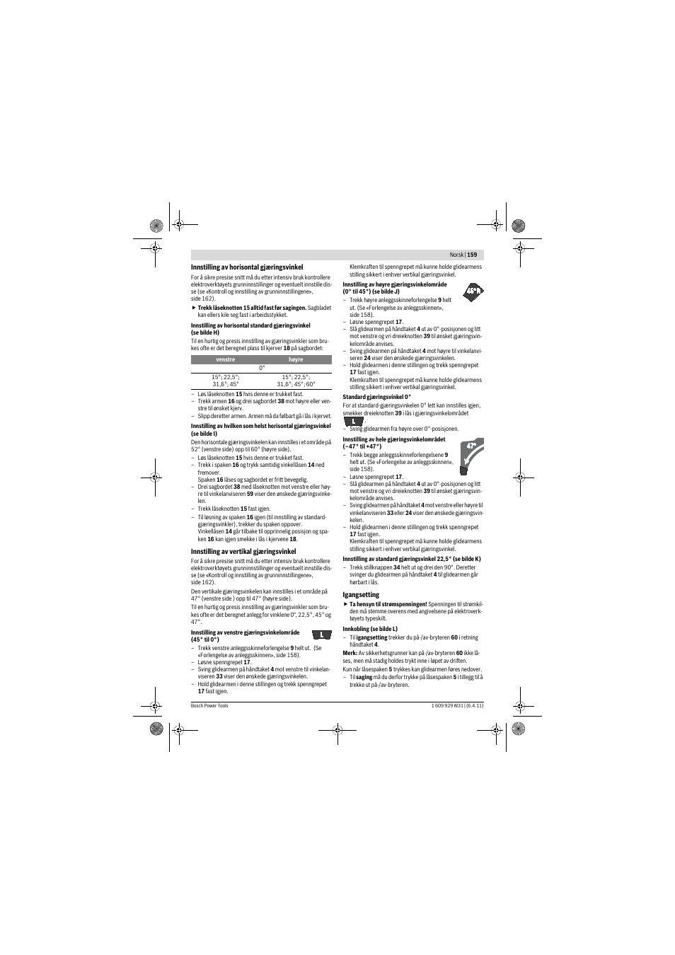 Bosch GCM 12 GDL Professional User Manual | Page 159 / 456