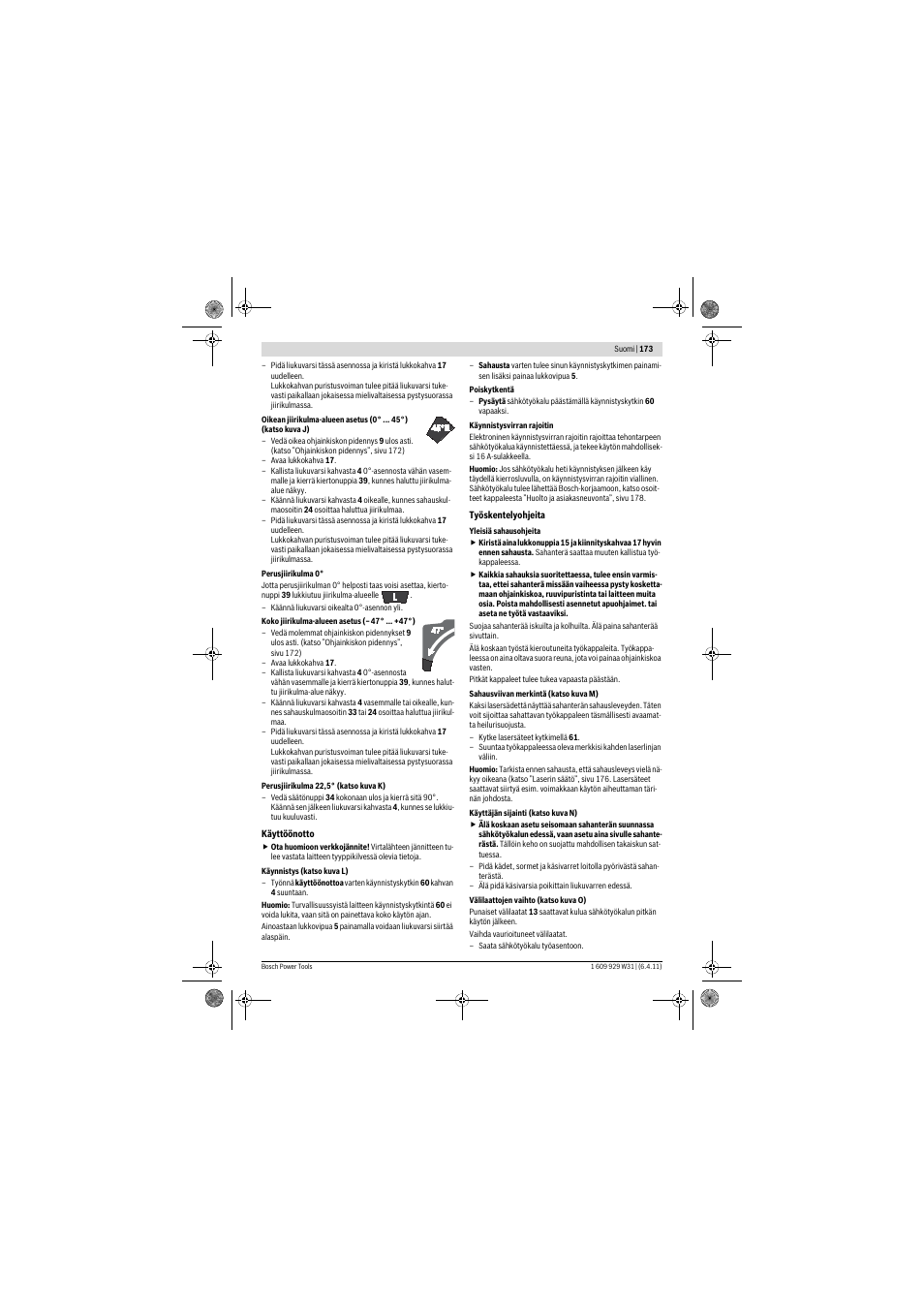 Bosch GCM 12 GDL Professional User Manual | Page 173 / 456