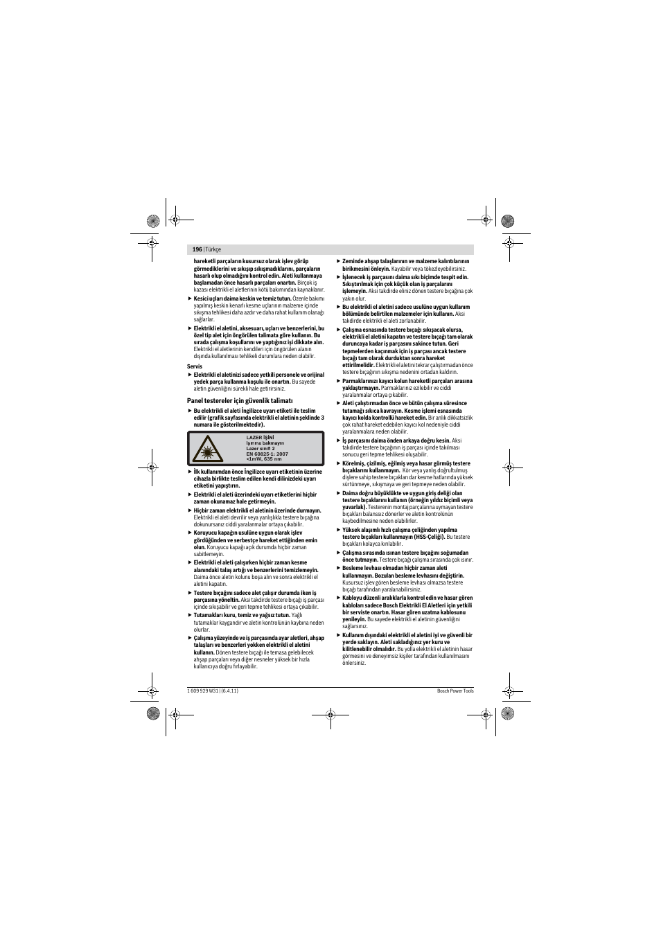 Bosch GCM 12 GDL Professional User Manual | Page 196 / 456