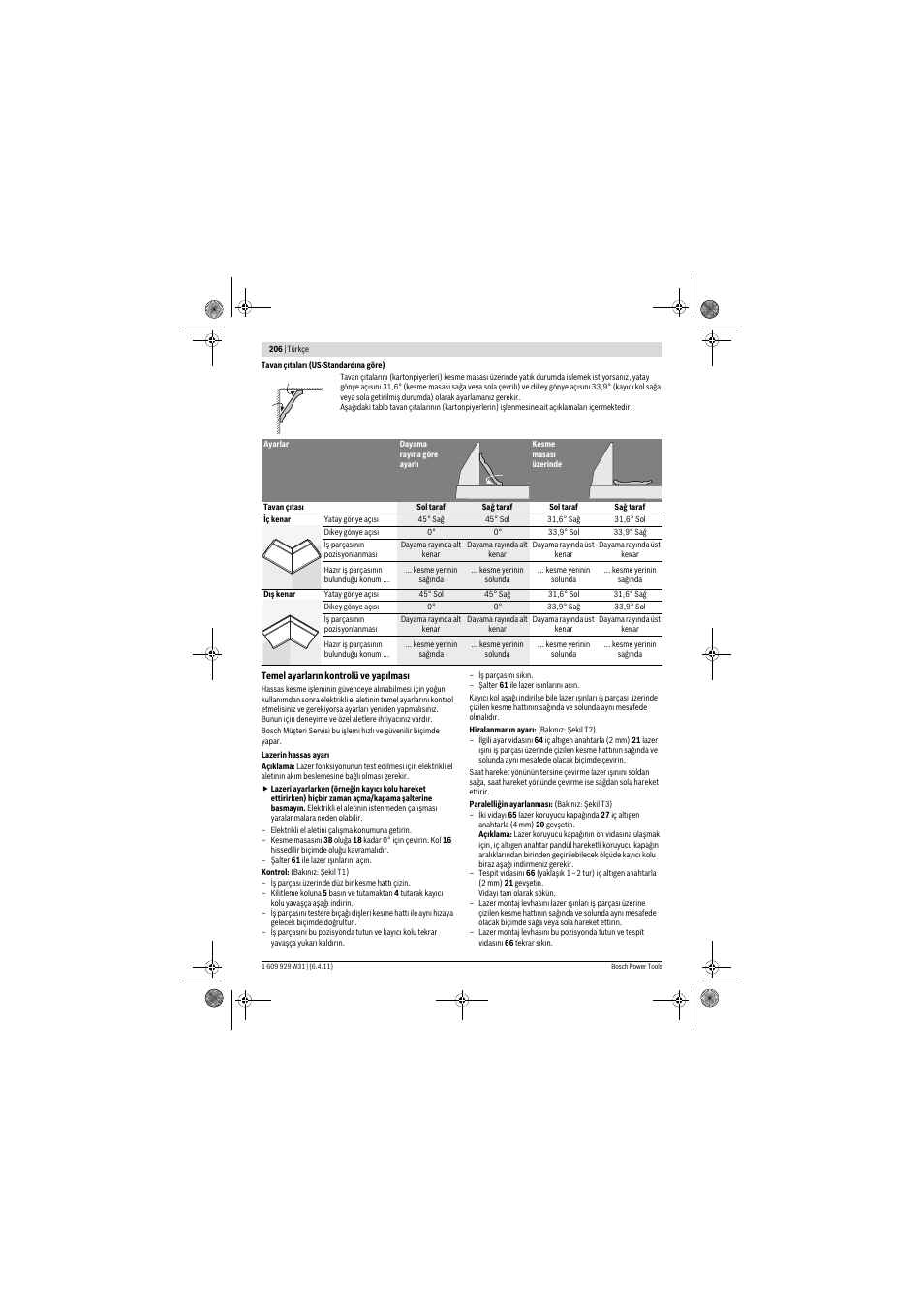 Bosch GCM 12 GDL Professional User Manual | Page 206 / 456