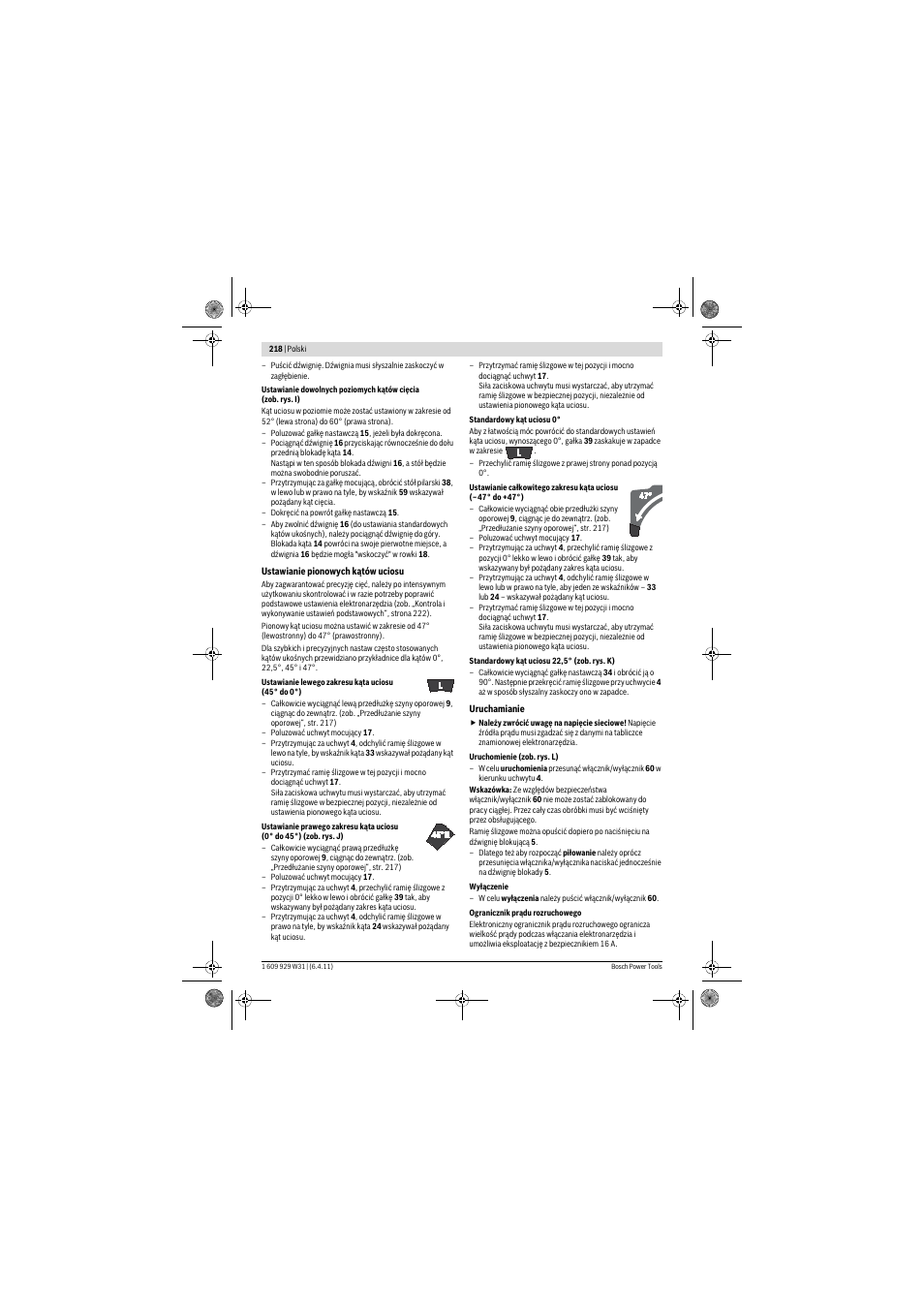 Bosch GCM 12 GDL Professional User Manual | Page 218 / 456