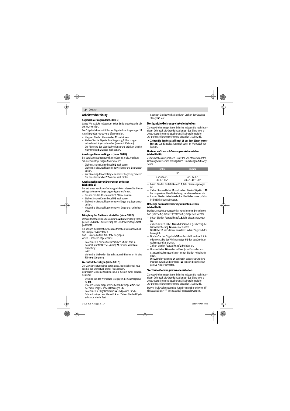 Bosch GCM 12 GDL Professional User Manual | Page 24 / 456