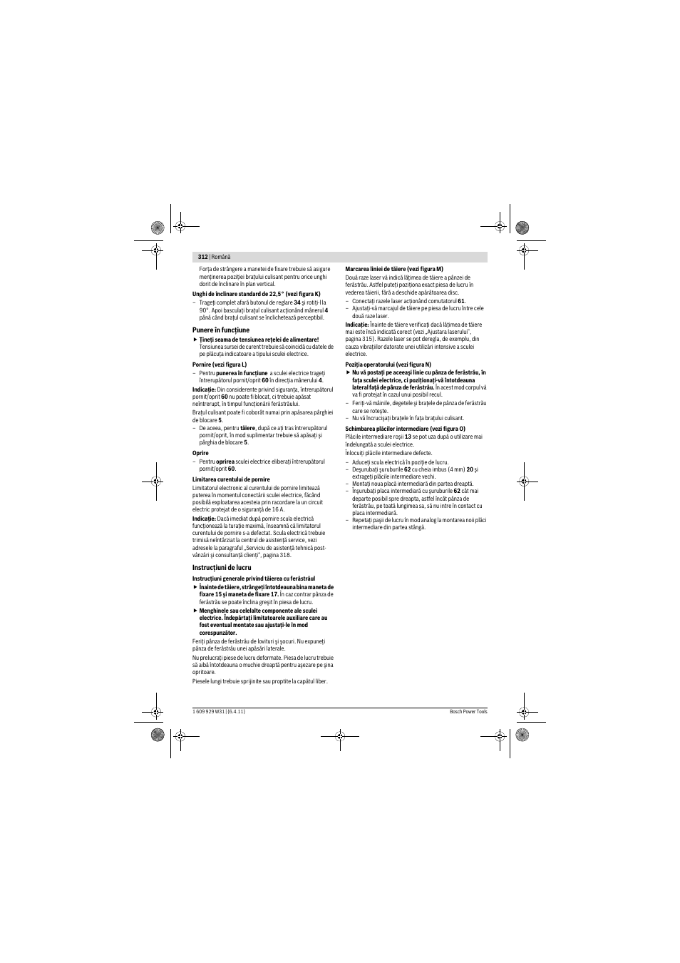 Bosch GCM 12 GDL Professional User Manual | Page 312 / 456