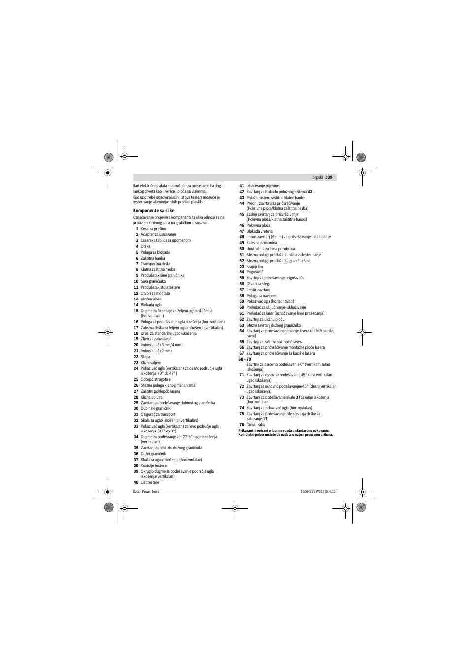 Bosch GCM 12 GDL Professional User Manual | Page 339 / 456