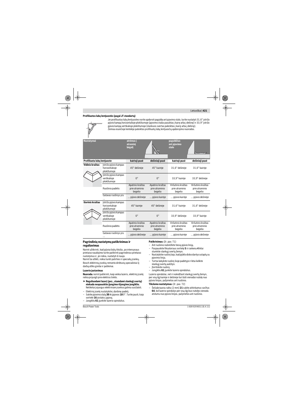 Bosch GCM 12 GDL Professional User Manual | Page 421 / 456