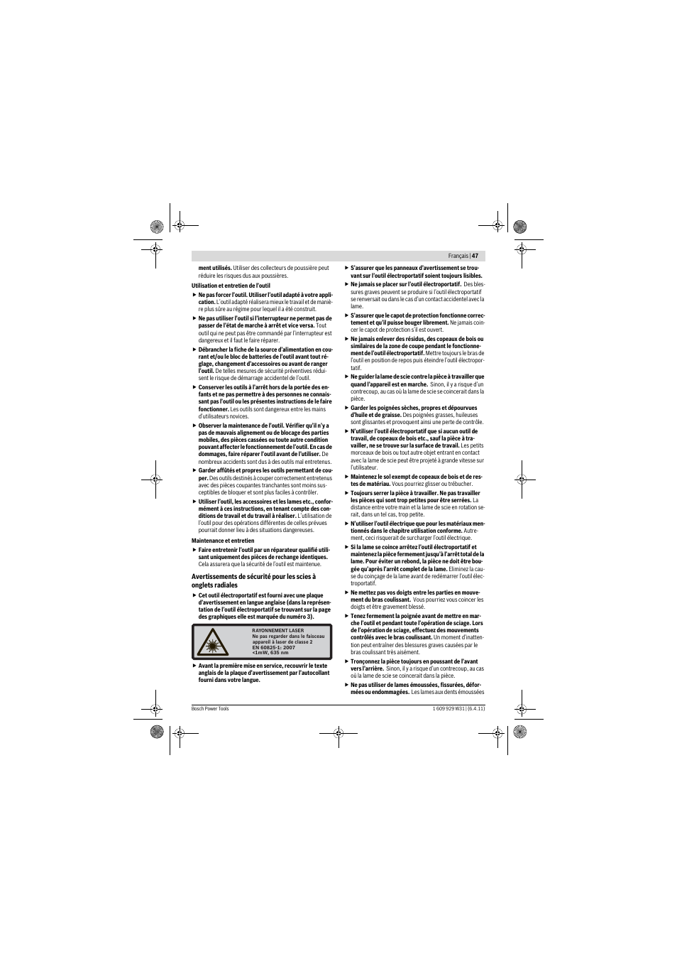 Bosch GCM 12 GDL Professional User Manual | Page 47 / 456