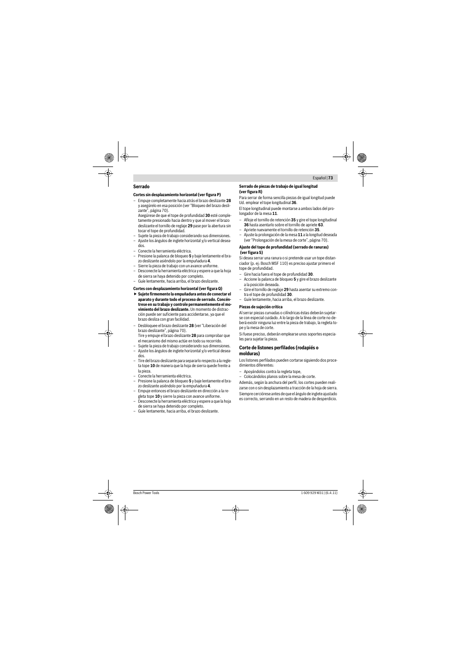 Bosch GCM 12 GDL Professional User Manual | Page 73 / 456