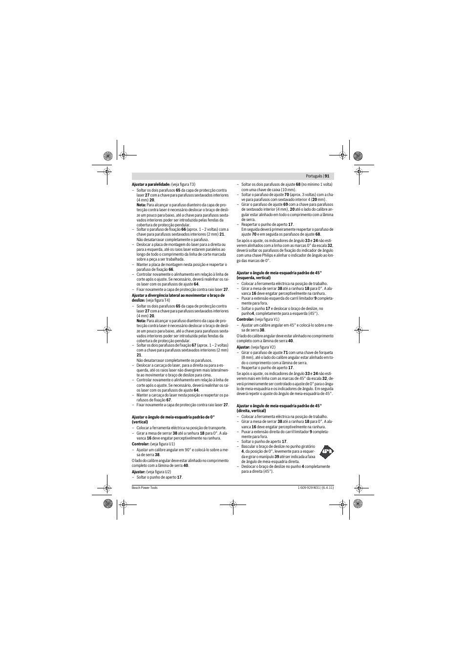 Bosch GCM 12 GDL Professional User Manual | Page 91 / 456