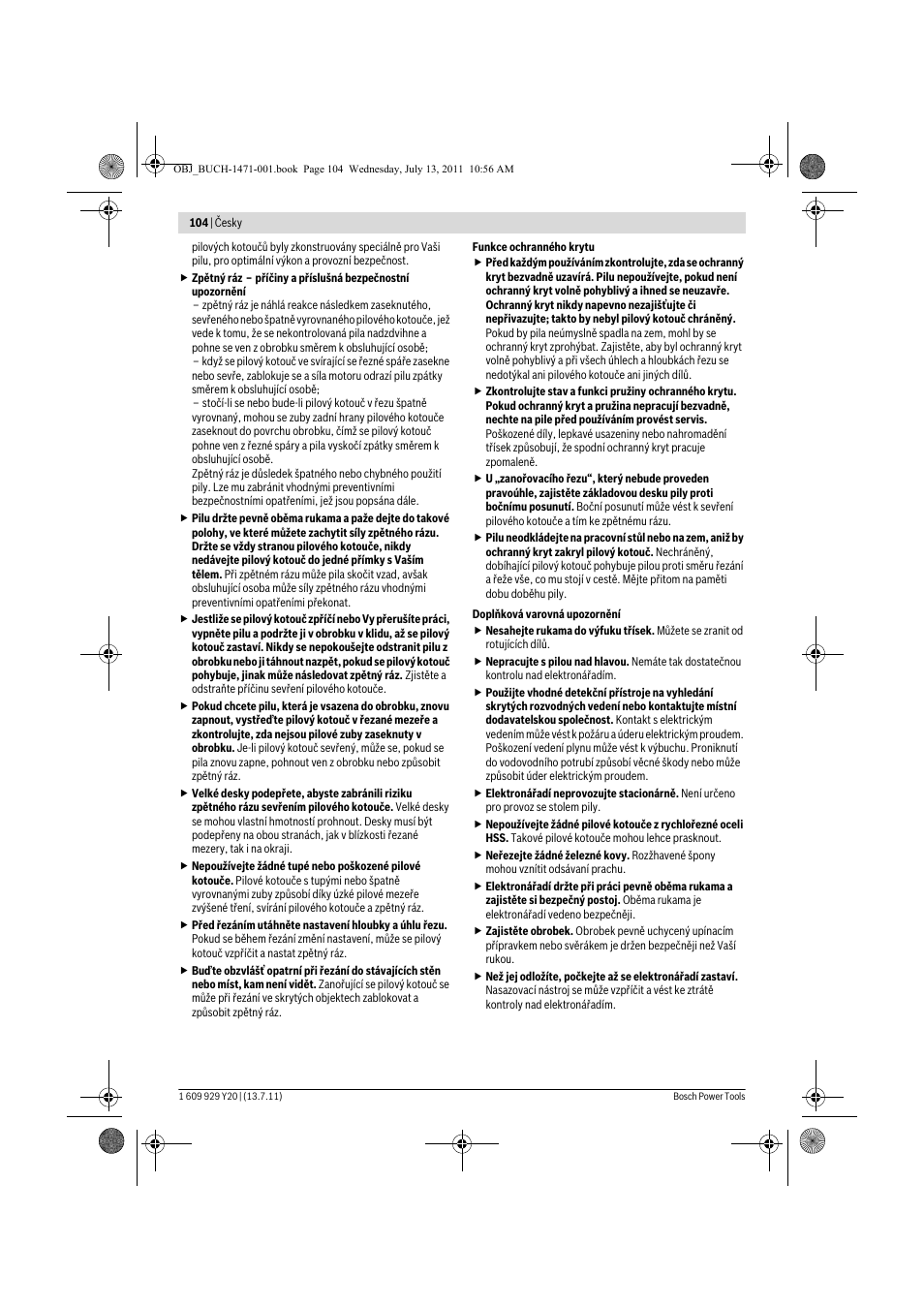 Bosch GKT 55 GCE Professional User Manual | Page 104 / 208