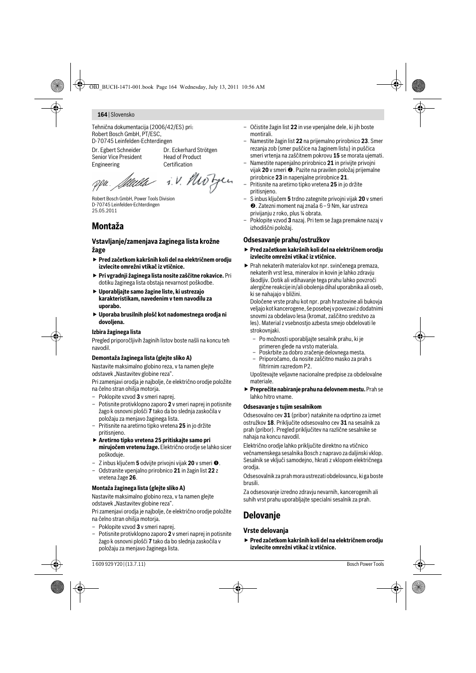 Montaža, Delovanje | Bosch GKT 55 GCE Professional User Manual | Page 164 / 208