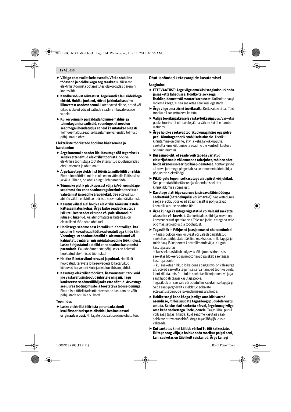 Bosch GKT 55 GCE Professional User Manual | Page 174 / 208