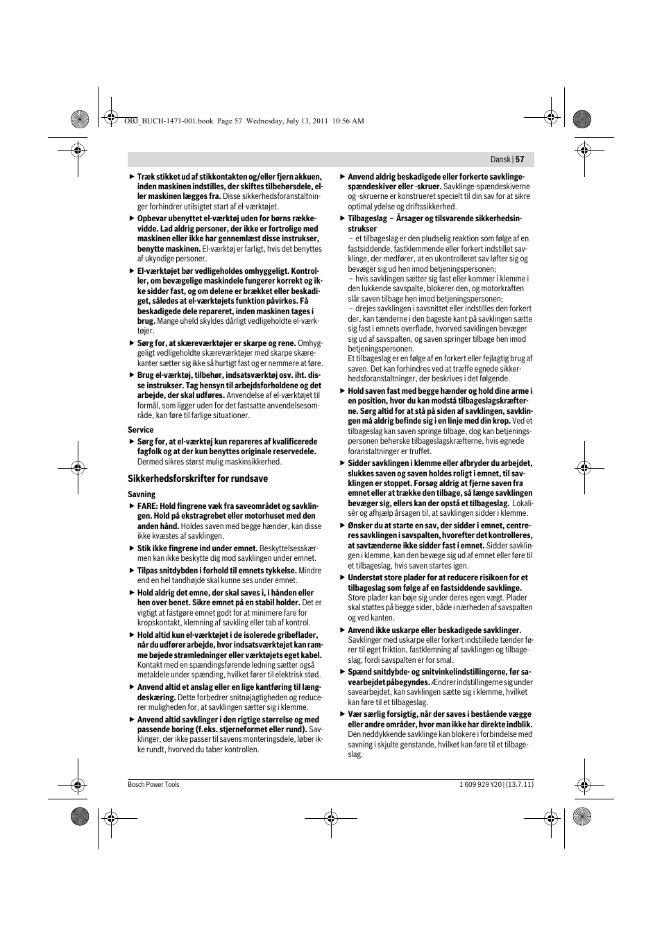 Bosch GKT 55 GCE Professional User Manual | Page 57 / 208