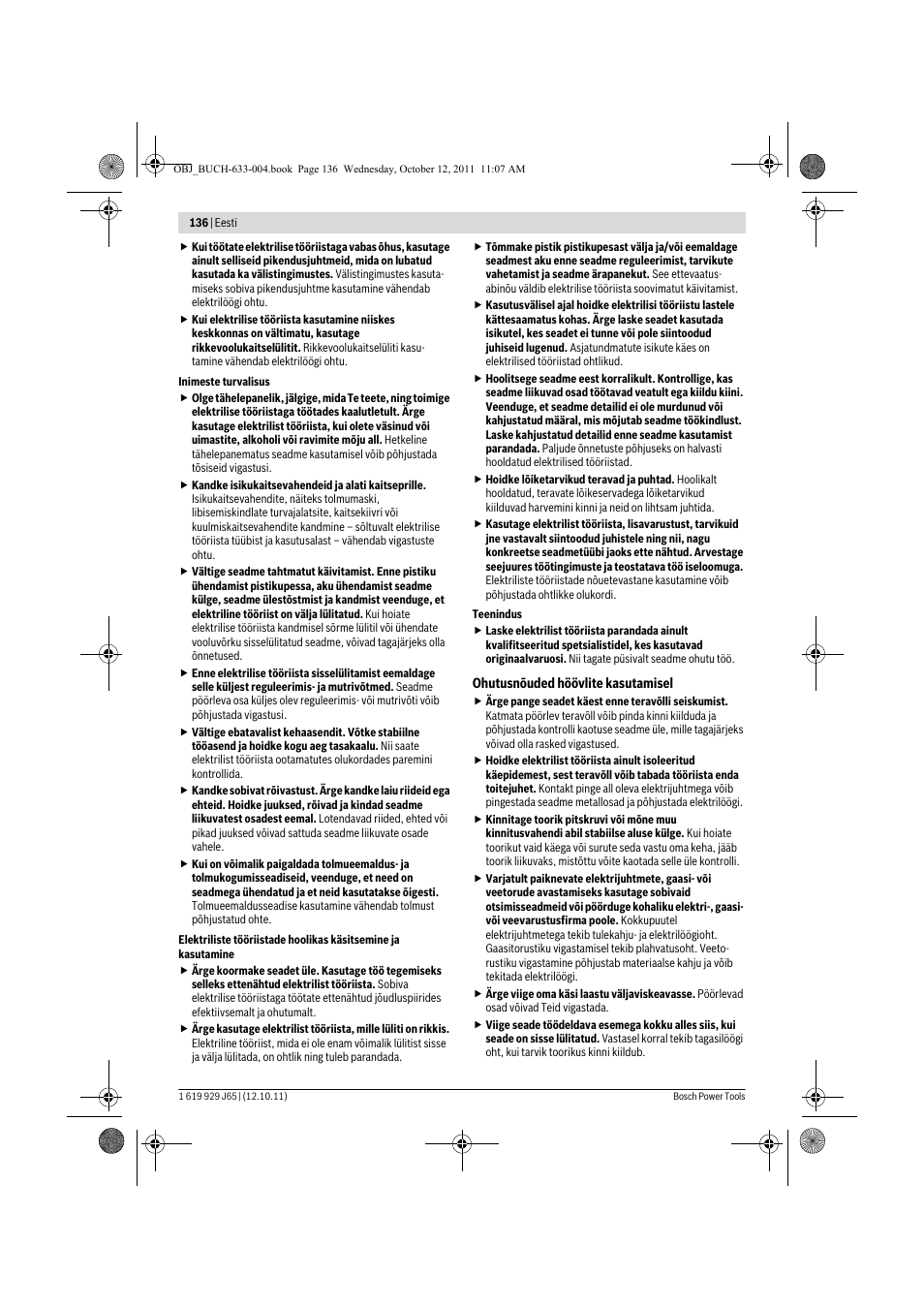 Bosch GHO 40-82 C Professional User Manual | Page 136 / 163