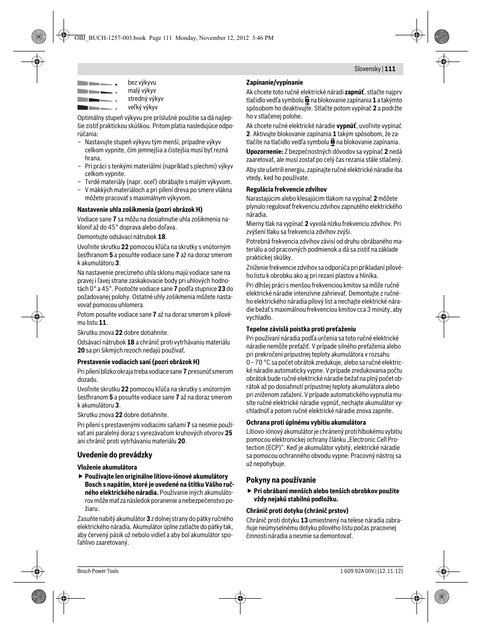 Bosch GST 18 V-LI Professional User Manual | Page 111 / 206