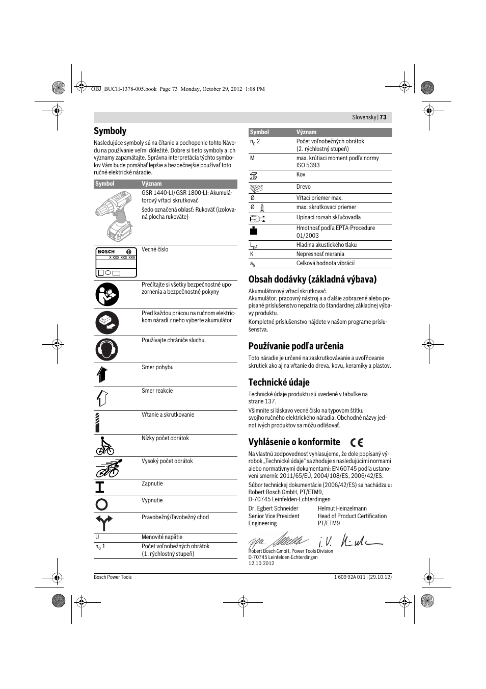 Bosch GSR 1800-LI Professional User Manual | Page 73 / 141