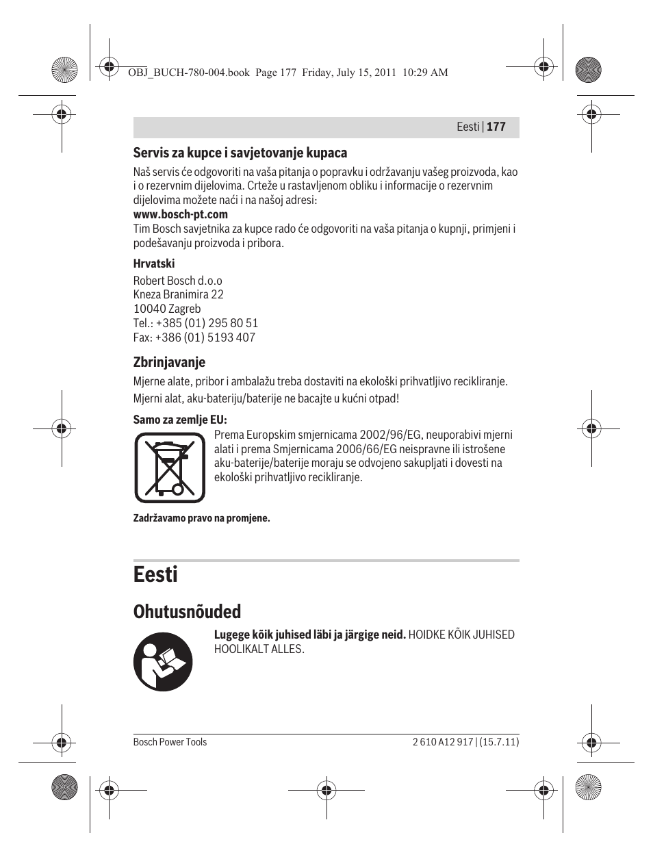 Eesti, Ohutusnõuded | Bosch LR 1 Professional User Manual | Page 177 / 232