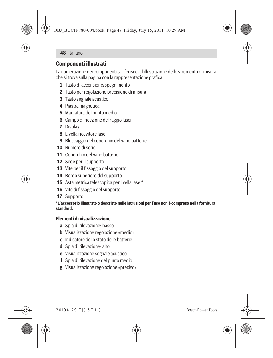 Bosch LR 1 Professional User Manual | Page 48 / 232