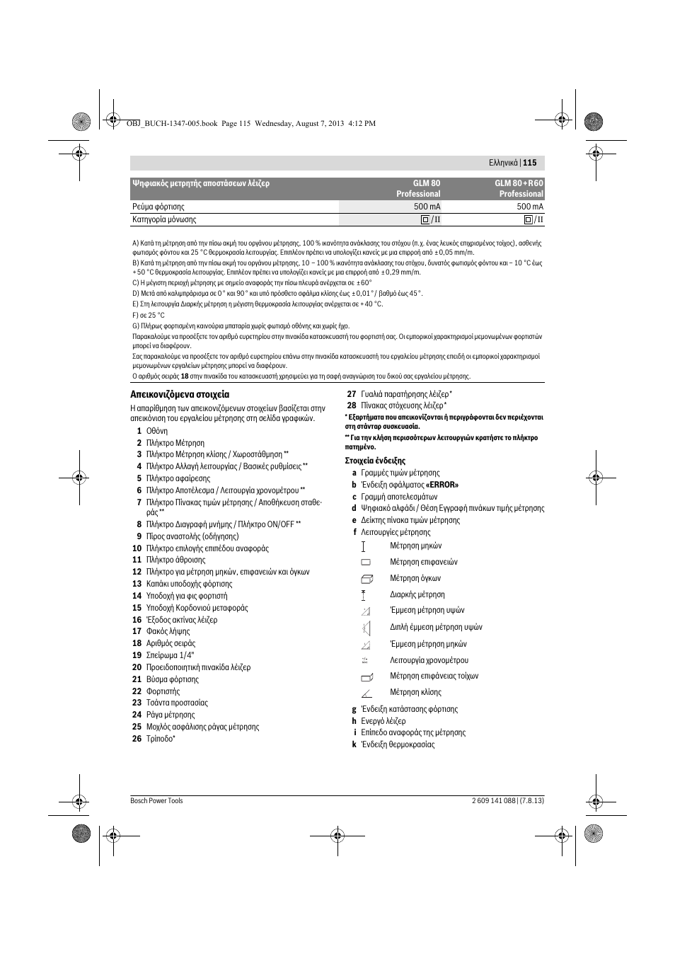 Bosch GLM 80 + R 60 Professional User Manual | Page 115 / 309