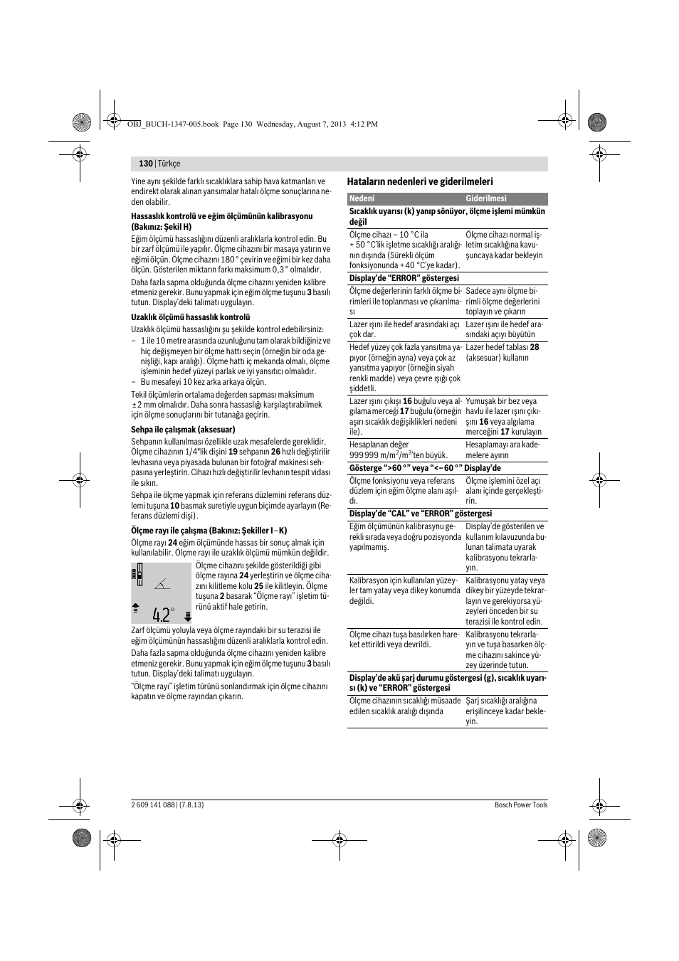 Bosch GLM 80 + R 60 Professional User Manual | Page 130 / 309