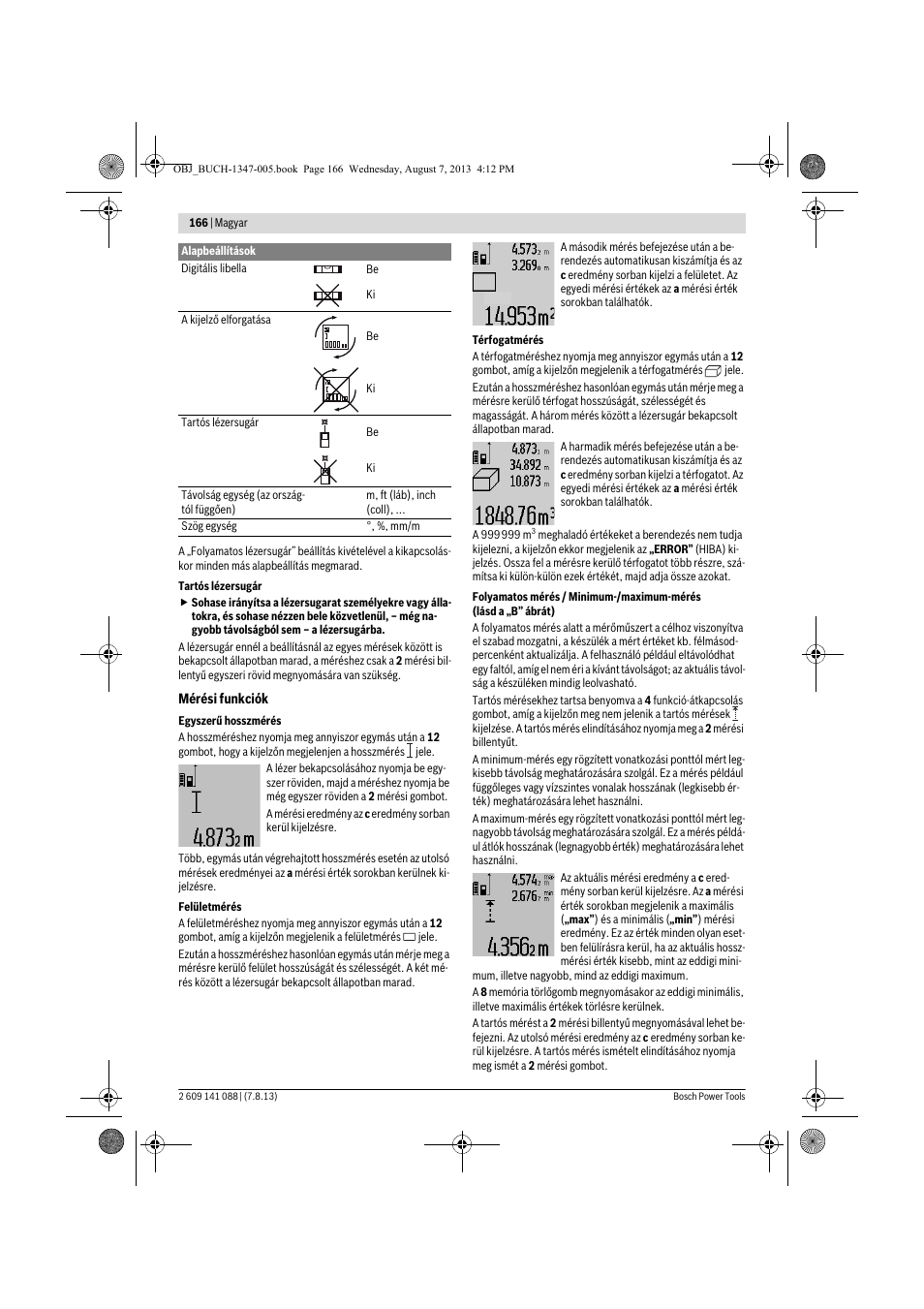 Bosch GLM 80 + R 60 Professional User Manual | Page 166 / 309