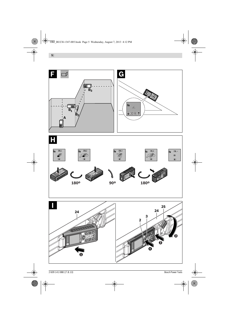 Bosch GLM 80 + R 60 Professional User Manual | Page 5 / 309