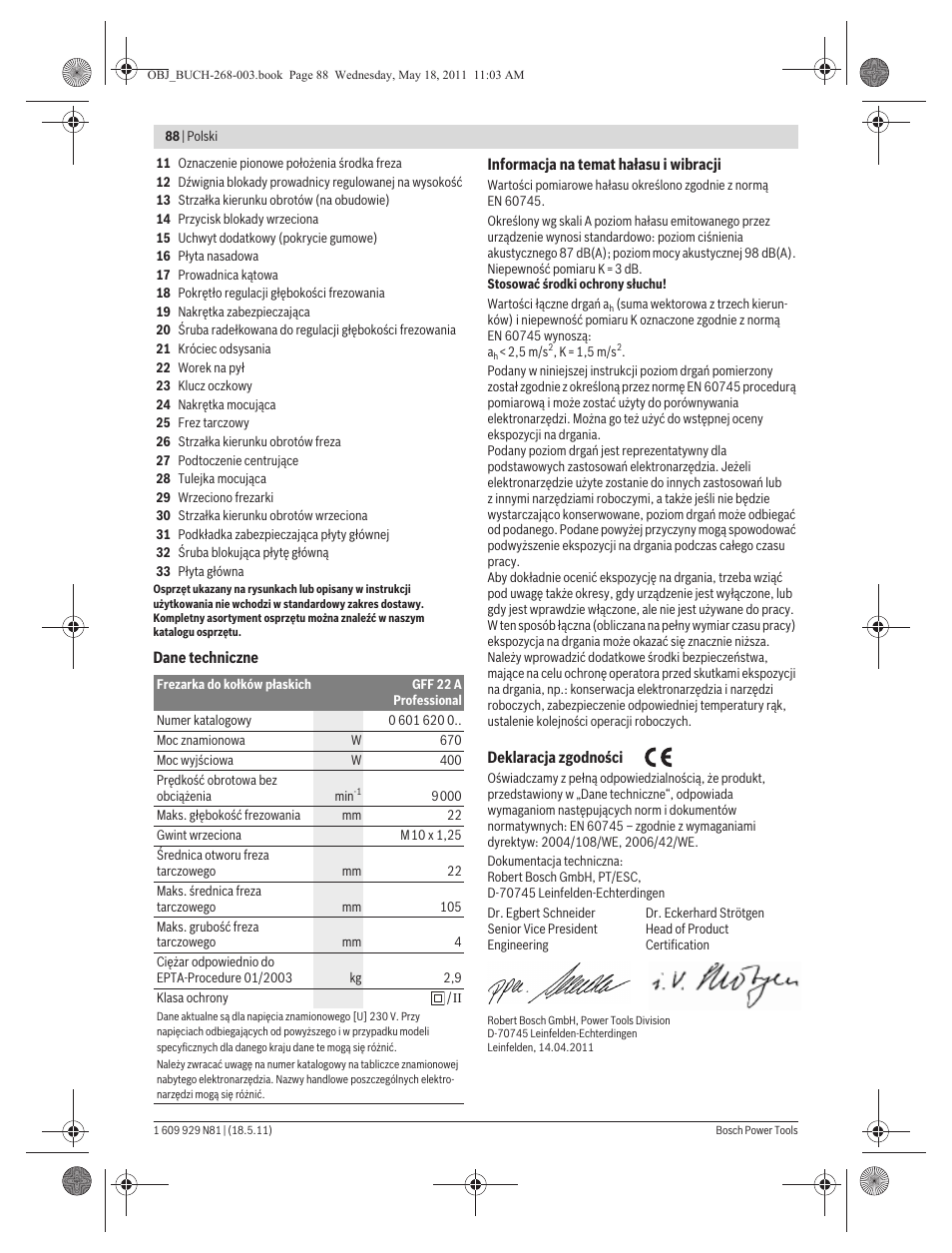 Bosch GFF 22 A Professional User Manual | Page 88 / 173