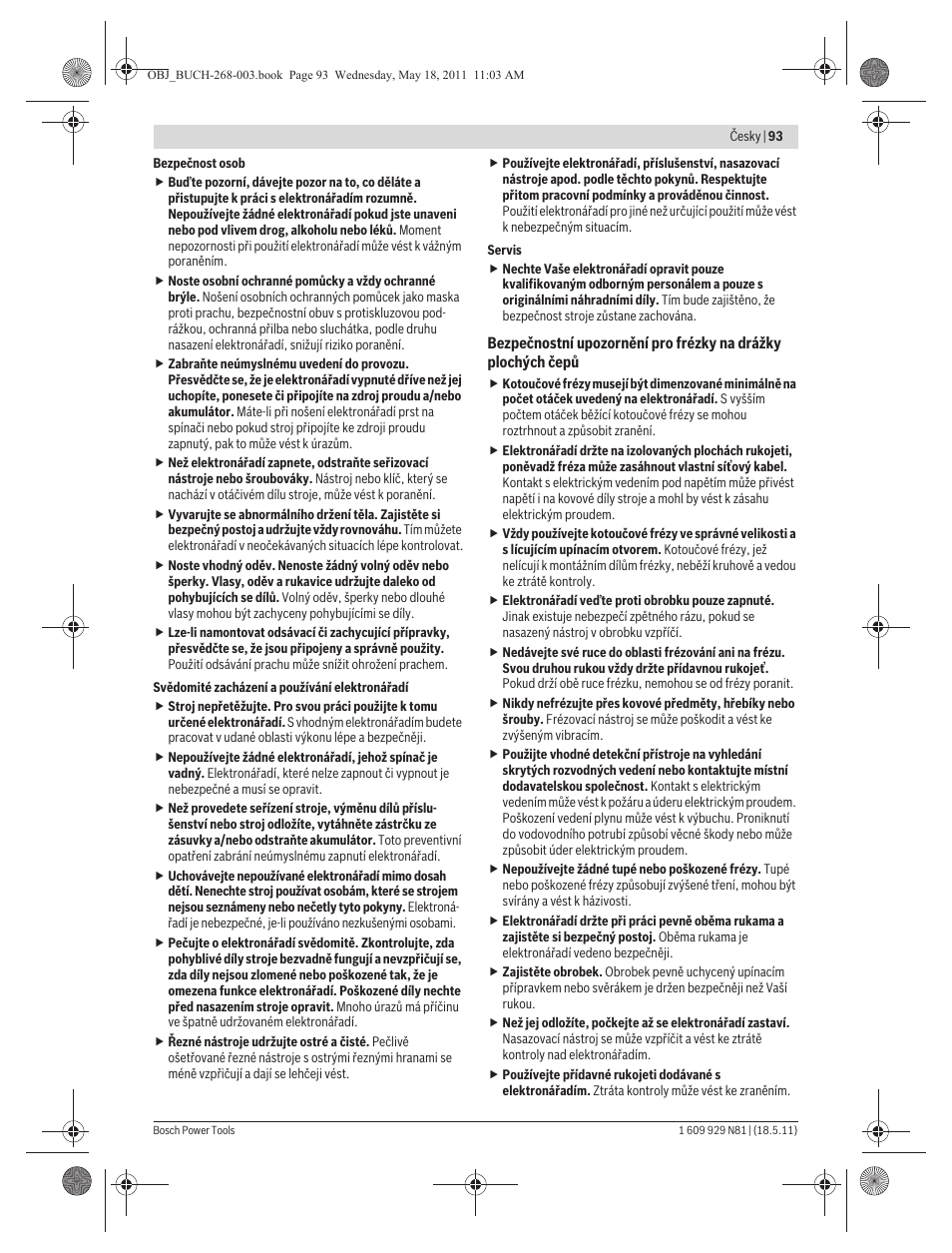 Bosch GFF 22 A Professional User Manual | Page 93 / 173