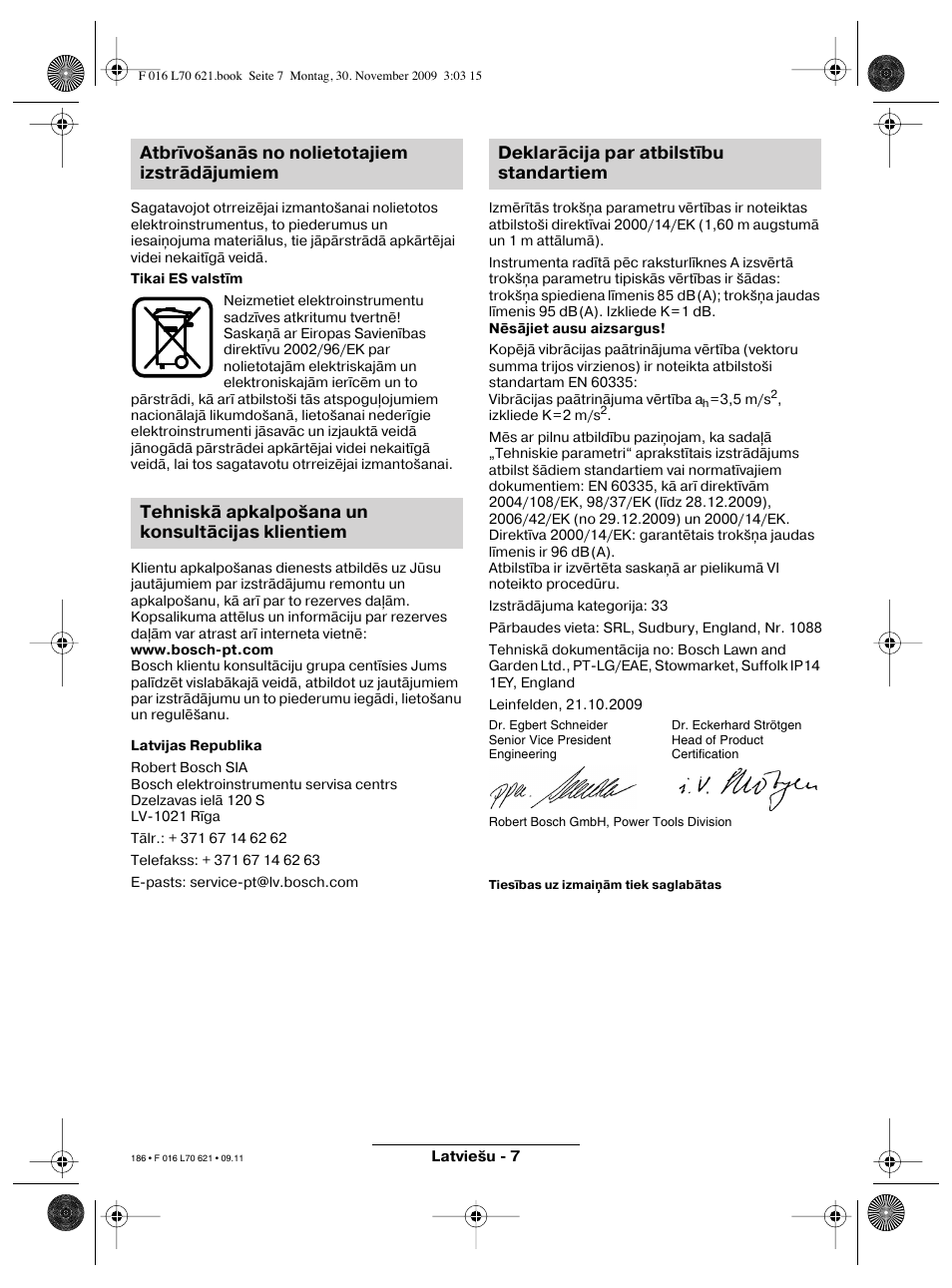 Bosch ART 23 Combitrim User Manual | Page 186 / 194