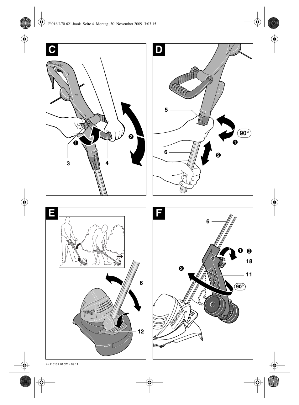 Bosch ART 23 Combitrim User Manual | Page 4 / 194