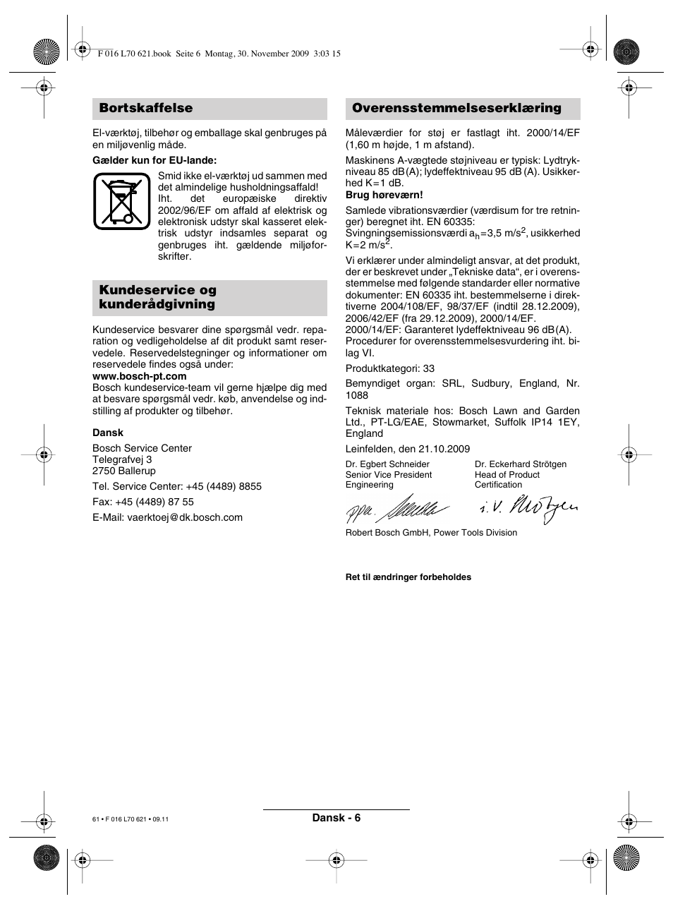 Bosch ART 23 Combitrim User Manual | Page 61 / 194