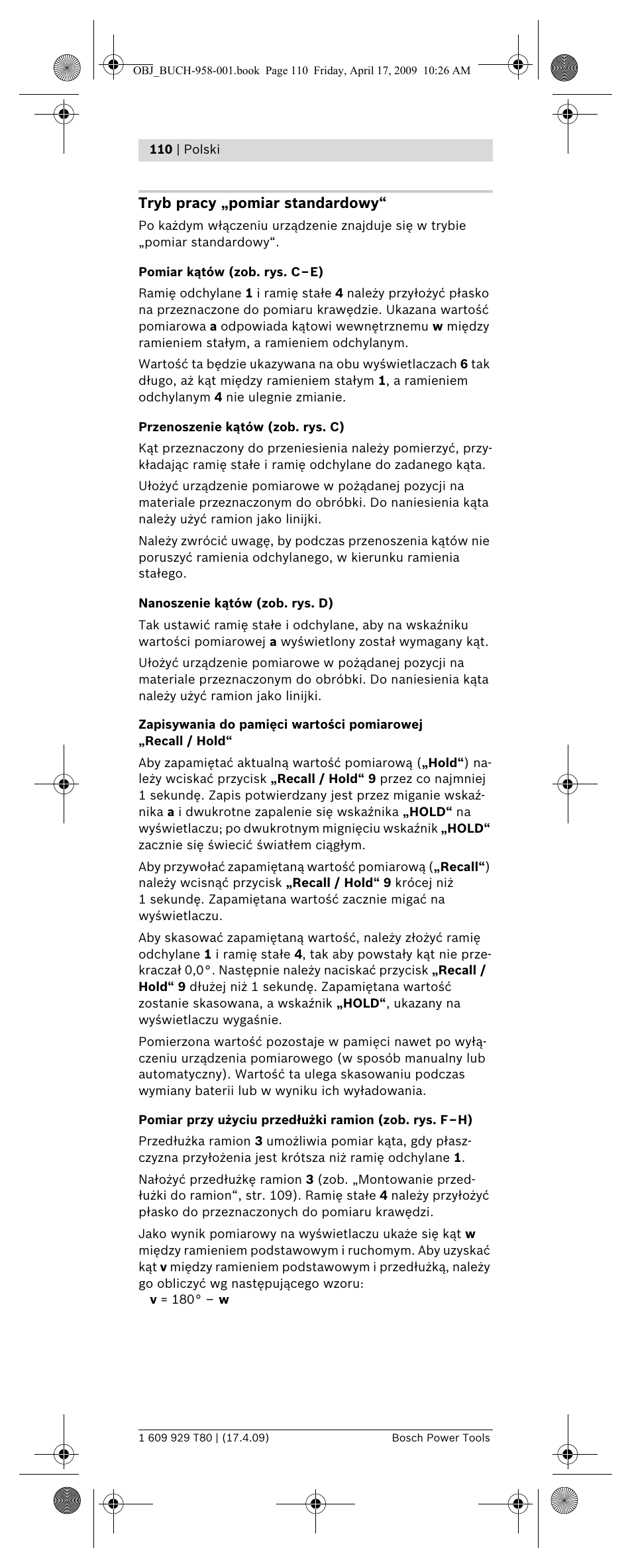 Bosch GAM 220 MF Professional User Manual | Page 110 / 246