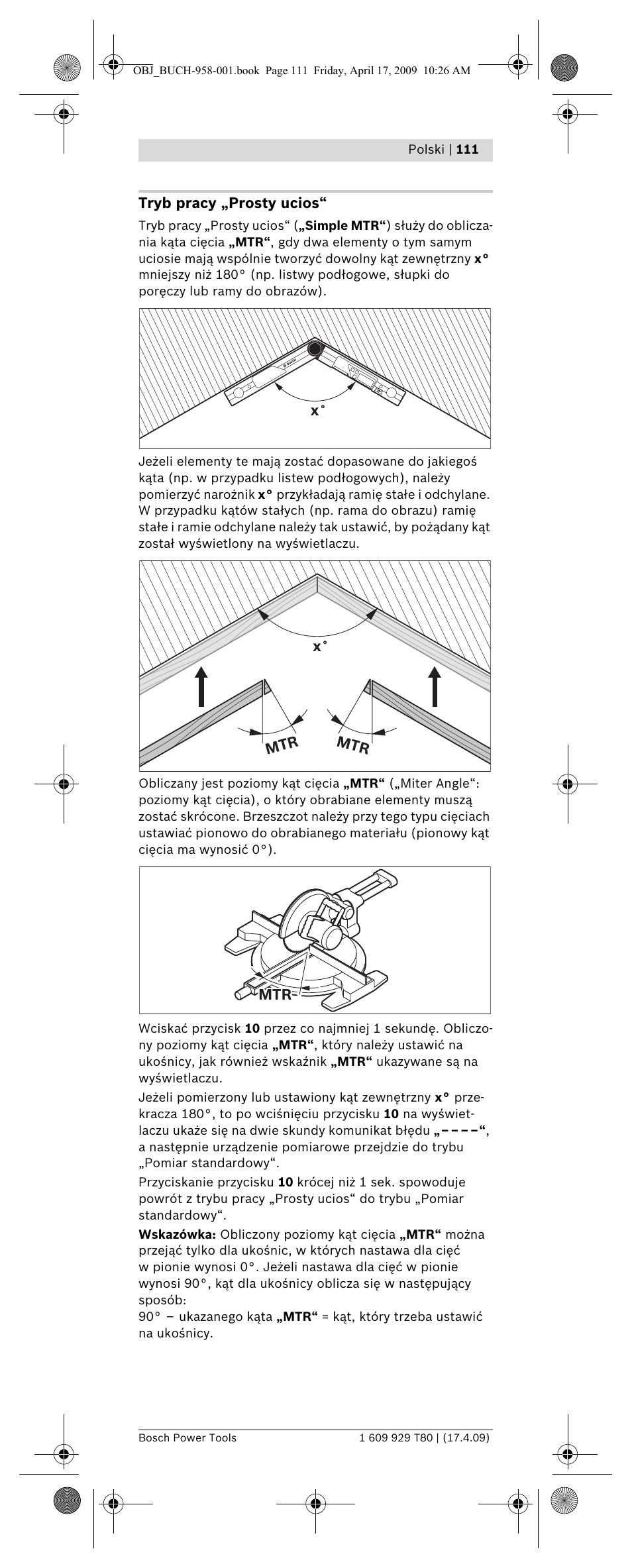 Bosch GAM 220 MF Professional User Manual | Page 111 / 246