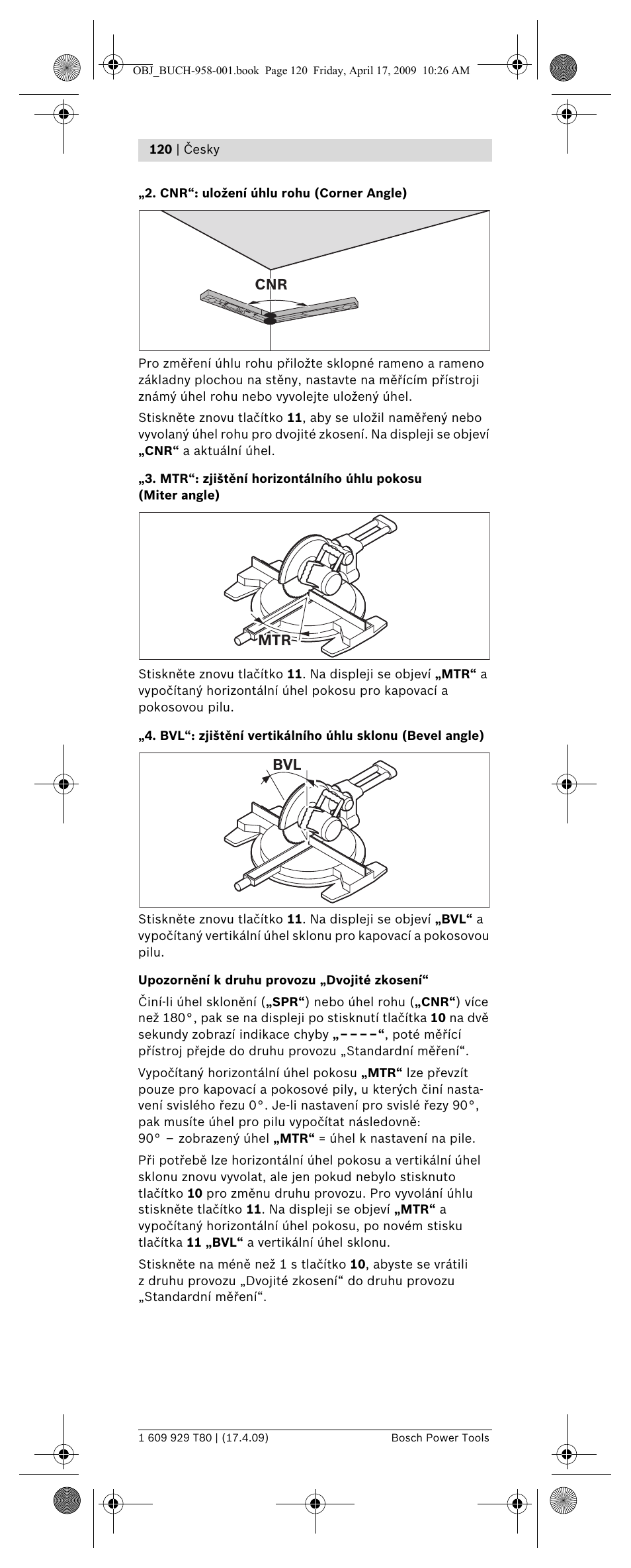 Bosch GAM 220 MF Professional User Manual | Page 120 / 246