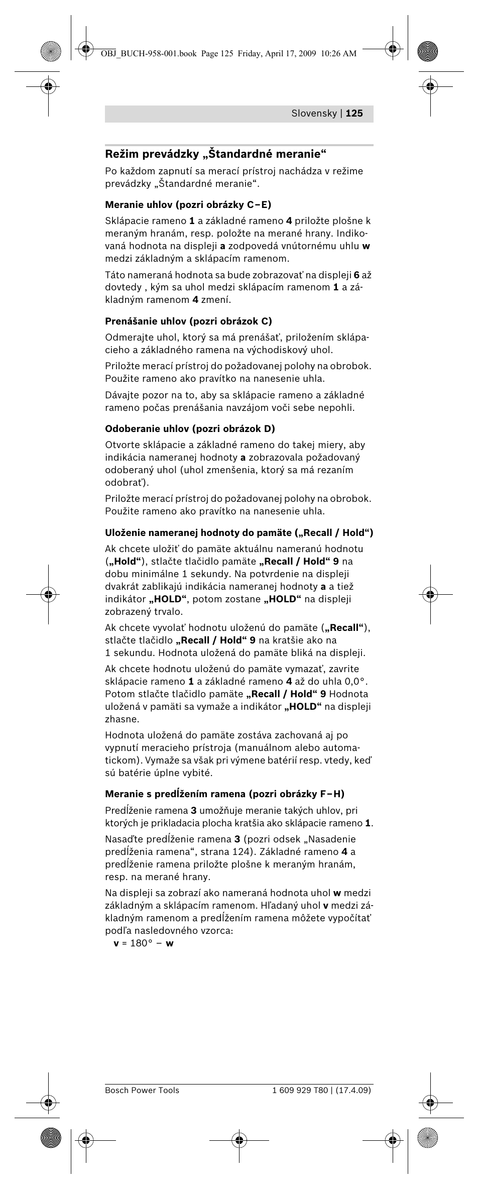 Bosch GAM 220 MF Professional User Manual | Page 125 / 246