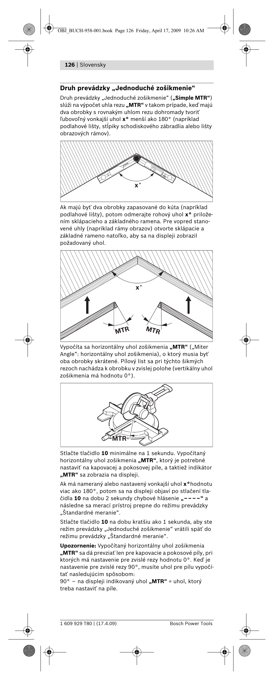 Bosch GAM 220 MF Professional User Manual | Page 126 / 246